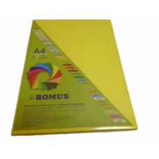 Бумага цветная Romus A4 80 г/м2 100 листов канареечно-желтый (R50799)