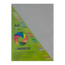 Бумага цветная Romus A4 80 г/м2 100 листов Серая (R51093)