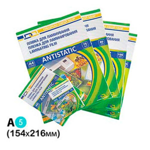 Пленка для ламинирования D&A 154 х 216 мм 100 мкм 100 шт (1120101110800)