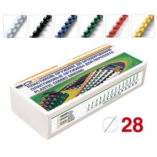 Пружина пластиковая D&A 28 мм 50 шт Черная (1220201280606) Пружина пластиковая D&A 28 мм 50 шт Черная (1220201280606)