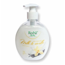 Жидкое крем-мыло RoNi Молоко-ваниль 450 мл (70089)