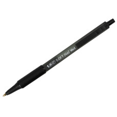 Ручка шариковая автомат. BIC Soft Feel Clic Grip Черная 0.8 мм (bc837397)