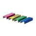 Скоби Buromax №24/6 1000 шт. Різнокольорові (BM.4422) Скоби Buromax №24/6 1000 шт. Різнокольорові (BM.4422)