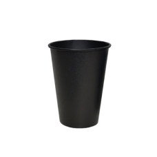 Стакан бумажный 270 мл 50 шт. Черный (001544)