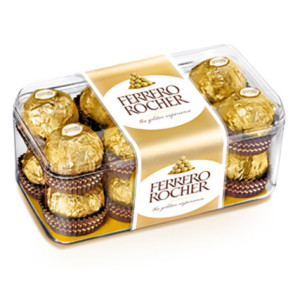 Цукерки Ferrero Rocher 200 г (286931) Цукерки Ferrero Rocher 200 г (286931)