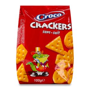 Крекер Croco соленый 100г (000191)