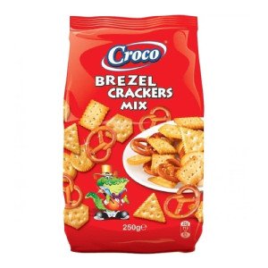 Печенье Croco Brezel Mix 250г (002423)