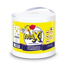 Полотенца бумажные Maxi Super двухслойные 1 рулон 296 отрывов Белые (013112)