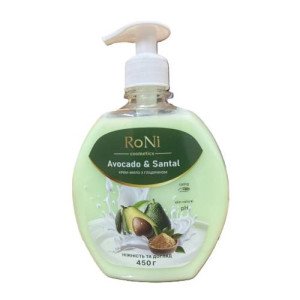 Крем-мыло RoNi Avocado&Santal 450 мл (0441457) Крем-мыло RoNi Avocado&Santal 450 мл (0441457)