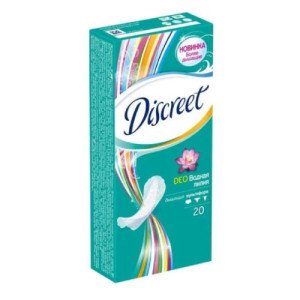 Ежедневные прокладки Discreet Deo WaterLily (Multiform) 20 шт. (07835)