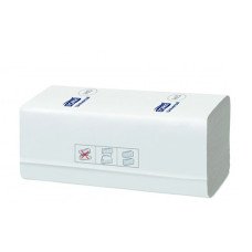 Полотенца бумажные узкопанельные Tork PeakServe однослойные Z-сложение 410 листов Белые (100585) Полотенца бумажные узкопанельные Tork PeakServe однослойные Z-сложение 410 листов Белые (100585)