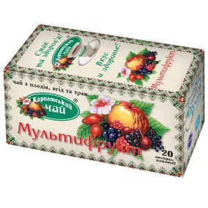 Чай пакетований Карпатський Мультифрукт 20 шт. (10171)
