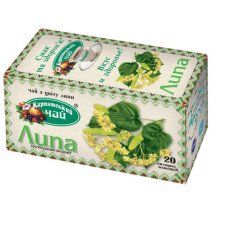 Чай пакетированный Карпатский Липа 20 шт. (10232) Чай пакетированный Карпатский Липа 20 шт. (10232)