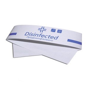 Санитарная лента Продезинфицировано 4hotel 60 мм х 55 см (10353)