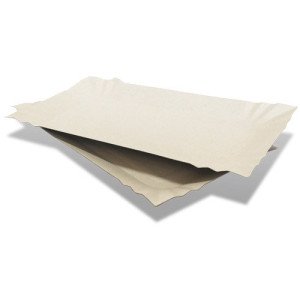 Тарелка картонная с бортиками 14х25 см 100 шт. (106012)