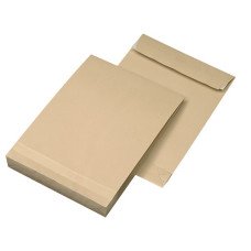 Конверт C4 SKL 125 г/м2 коричневый с разрешением 40 мм (2083)