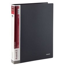 Папка на кольцах Axent A4 35 мм 4 кольца Серая (1208-03-A)