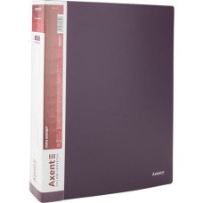 Папка на кольцах Axent A4 35 мм 4 кольца Сливовая (1208-11-A)