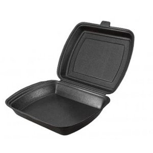 Контейнеры одноразовые из ВПС 250 шт. Черные (HP-10 чорн)