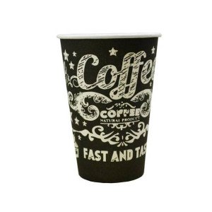Стакан бумажный Coffee Late 250 мл 50 шт. Черный (130254) Стакан бумажный Coffee Late 250 мл 50 шт. Черный (130254)