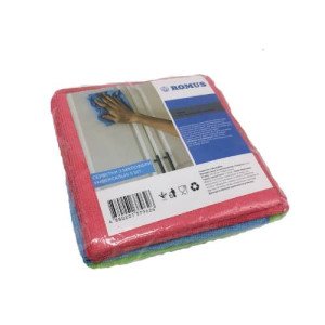 Салфетки универсальные Romus микрофибра 35х35 см 5 шт. Ассорти (1379626)