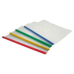 Папка Axent с планкой-зажимом A4 65 л Ассорти (1417-00-A)