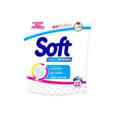Стиральный порошок для стирки белых вещей Soft Bianco Intenso 22 стирки 1.1 кг (1557S5)