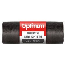 Пакети для сміття Pro Service 35 л 30 шт. Чорні (16117802)