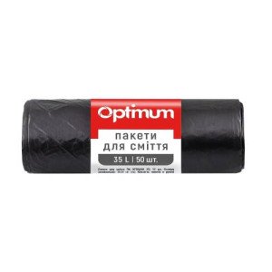 Пакети для сміття Pro Service 35 л 50 шт. Чорні (16117809) Пакети для сміття Pro Service 35 л 50 шт. Чорні (16117809)