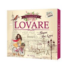 Набор чая пакетированного Lovare Ассорти 60 шт. (16171) Набор чая пакетированного Lovare Ассорти 60 шт. (16171)
