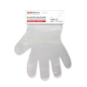 Перчатки Pro Service одноразовые полиэтиленовые 100 шт. (17500563)