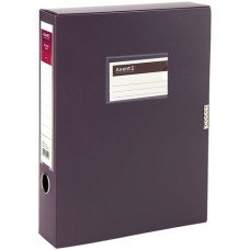 Папка-бокс на липучке Axent A4 60 мм Сливовая (1760-11-A)