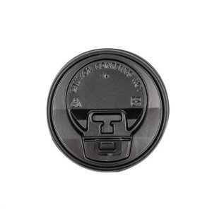 Крышка стакана с клапаном 79 мм 50 шт. Черная (17667-79)