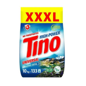 Стиральный порошок универсальный Tino High-Power Mountain spring 133 стирки 10 кг (180501)