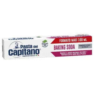 Зубная паста Pasta del Capitano Baking Soda отбеливающая 100 мл (197000) Зубная паста Pasta del Capitano Baking Soda отбеливающая 100 мл (197000)
