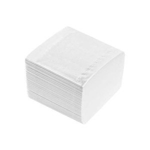 Салфетки для диспенсера Point двухслойные V-сборка 10.5х10.5 см 250 шт. Белые (2.250.0)