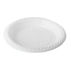 Тарелка сетка d205 мм 100 шт. Белая (205100)