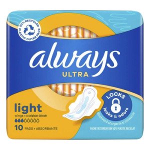 Гігієнічні прокладки Always Ultra (Light Singl) 10 шт. (22262)