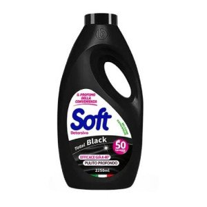 Жидкость для стирки черных и темных вещей Soft Total Black на основе натурального мыла 50 стирок 2.25 л (2227S0)