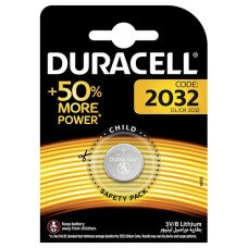 Батарейка литиевая DURACELL 3V CR2032 1 шт. (23369)