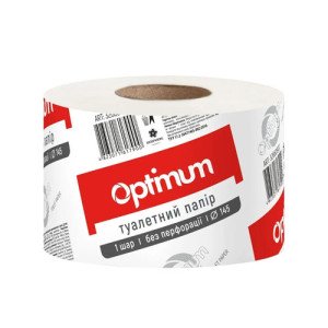 Туалетная бумага макулатурная Pro Service Optimum Джамбо 100 м 1 шт. (32660907)