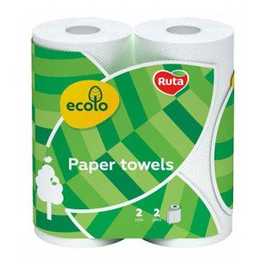 Туалетная бумага Ruta Ecolo двухслойная 13,2 м 4 шт. (35860)