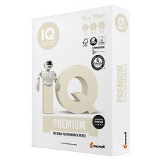 Папір офісний IQ Premium А4 80 г/м2 клас А 500 аркушів (431567)