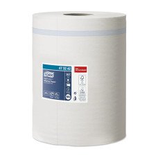 Рушники паперові Tork Reflex одношарові 1 рулон 857 відривів Білі (473242)