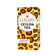 Чай пакетированный цейлонский Lovare Golden Ceylon черный 24 шт. (4827) Чай пакетированный цейлонский Lovare Golden Ceylon черный 24 шт. (4827)