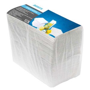 Салфетки Romus однослойные 23х23 см 500 шт. Белые (52563)