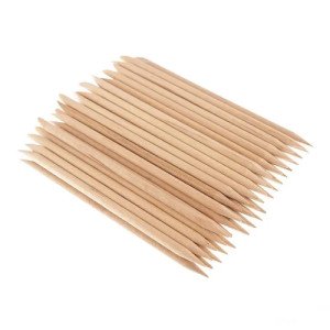 Палочки для маникюра 50шт Апельсиновые (53628)