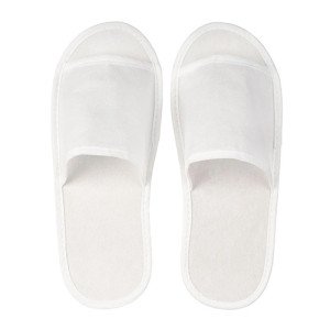 Тапочки одноразовые гостиничные флизелиновые 1 пара (55192)