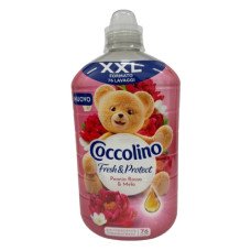 Кондиционер для стирки Coccolino Красный пион и яблоко концентрированный 76 циклов стирки 1.75 л (599583) Кондиционер для стирки Coccolino Красный пион и яблоко концентрированный 76 циклов стирки 1.75 л (599583)
