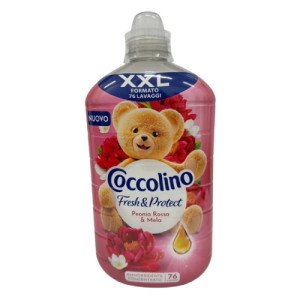 Кондиционер для стирки Coccolino Красный пион и яблоко концентрированный 76 циклов стирки 1.75 л (599583) Кондиционер для стирки Coccolino Красный пион и яблоко концентрированный 76 циклов стирки 1.75 л (599583)